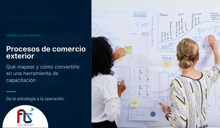 Procesos de comercio exterior: qué mapear y cómo documentarlos